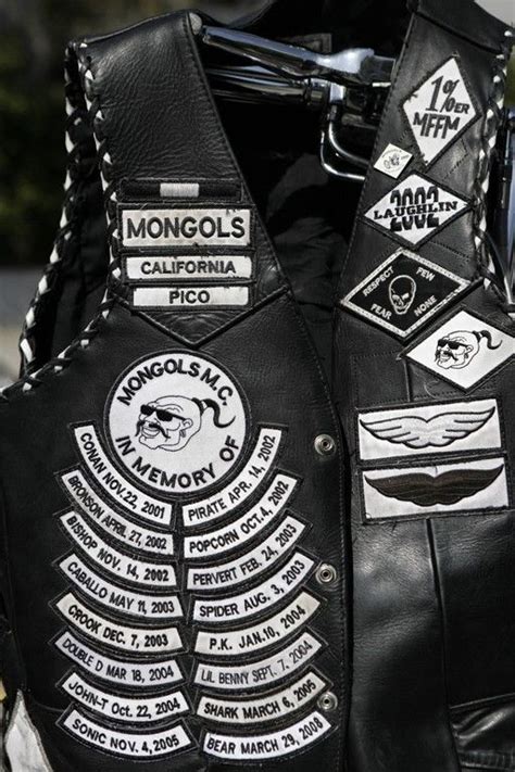 Pga motorcycle club patches